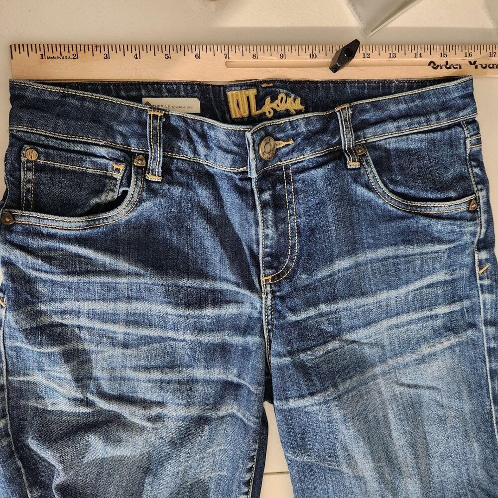 KUT From The Kloth Shorts Size 8 Blue - Picture 7 of 16